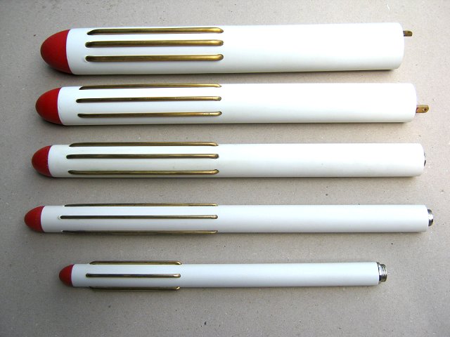 Five sizes of Game Probes